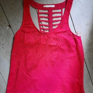 Gorgeous fuschia pink maurices tank medium